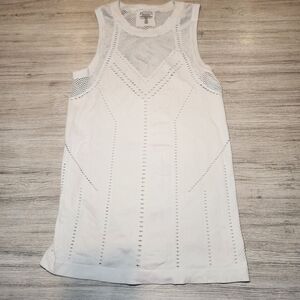 Athleta Oxygen Tank Top Women's White Size Extra Small XS B5